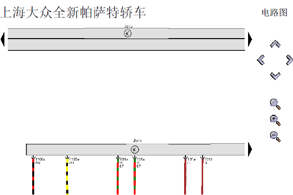 16年帕萨特发动机电路图
