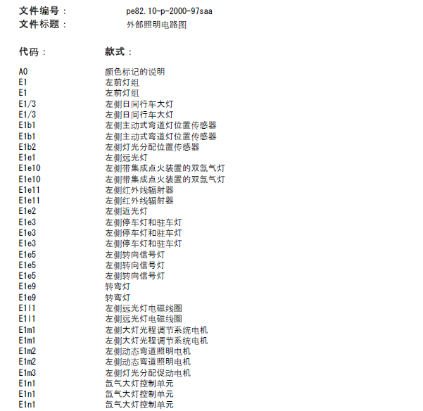 08年奔驰S350大灯电路图