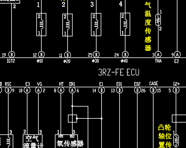 金杯阁瑞斯3RZ型整车电路