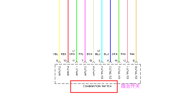 11年英菲尼迪EX35大灯线路图