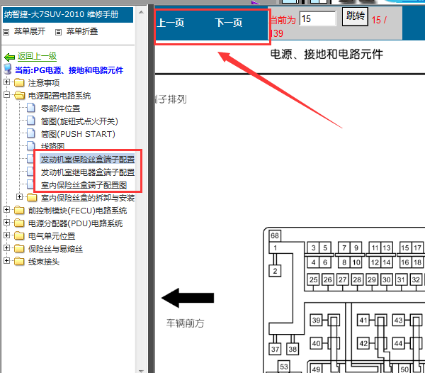 12年纳智捷大7 保险盒端子图