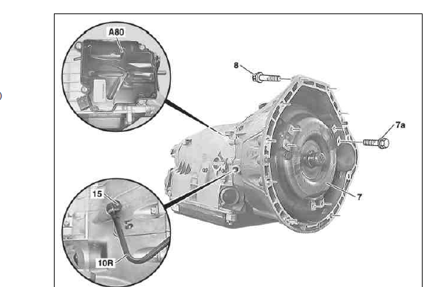 08年奔驰S600变速箱维修手册