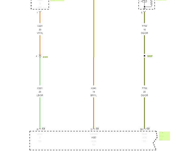 07年克莱斯勒漫步者发动机电路图