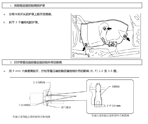 115年丰田陆地巡洋舰 悬架系统维修资料