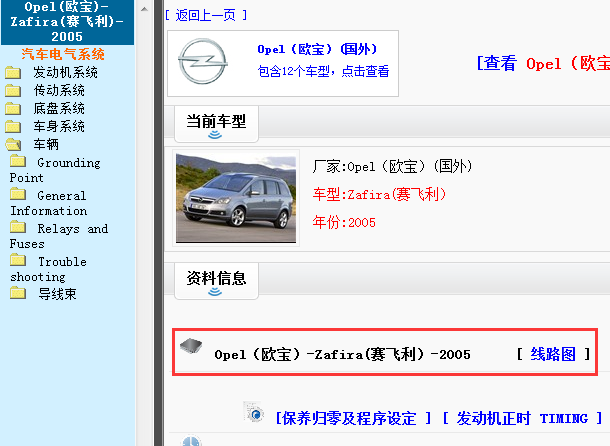 05年赛飞利线路图