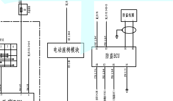 10年黑金刚防盗电路图