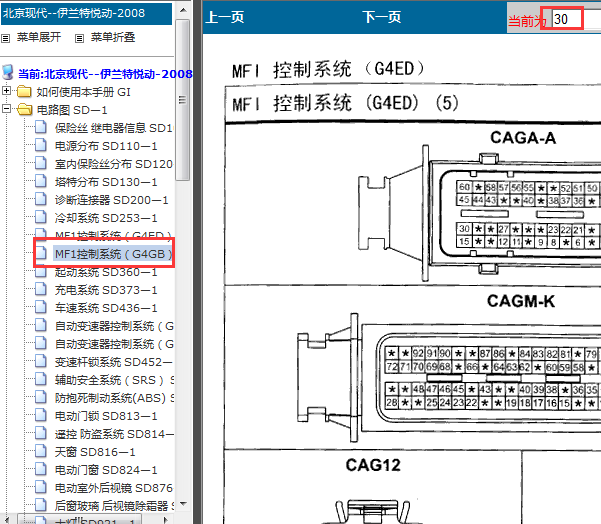 08年悦动端子图