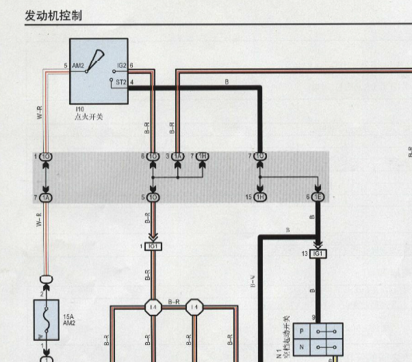 03年威姿1SZ发动机电路图
