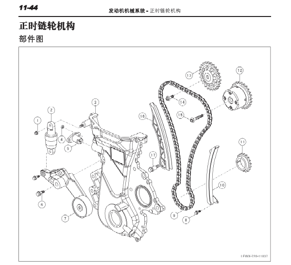 重庆力帆LF479Q发动机正时