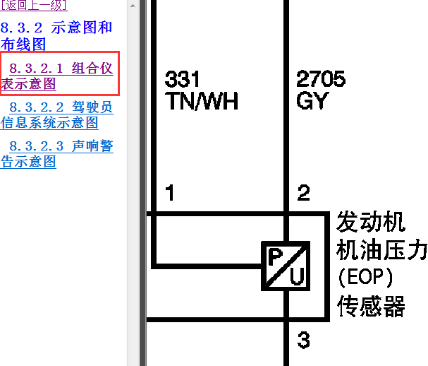 2012年凯迪拉克凯雷德机油压力传感器