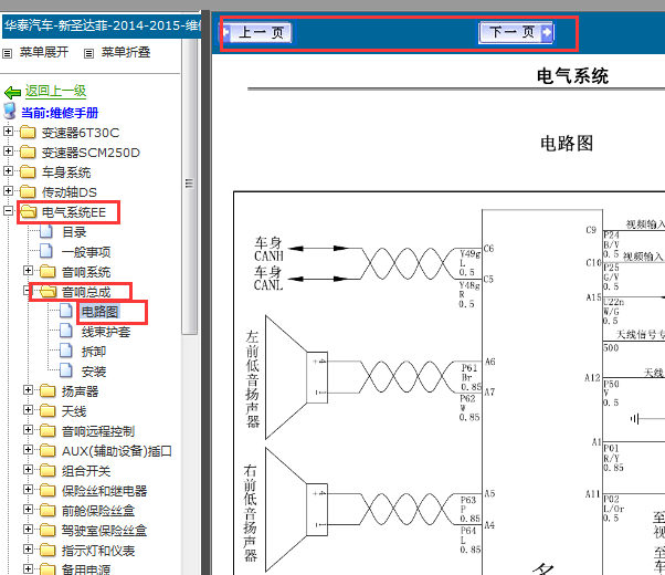 2015年华泰圣达菲电路图