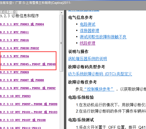 2011年雪佛兰科帕奇涡轮增压资料