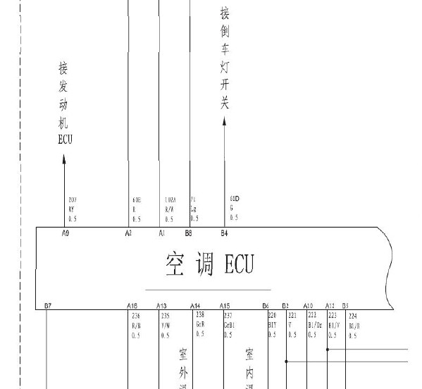 12年长城腾翼C30空调电路图