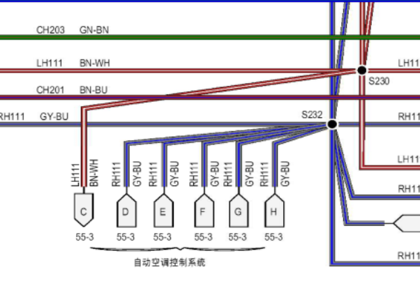 2016年福特锐界空调电路图