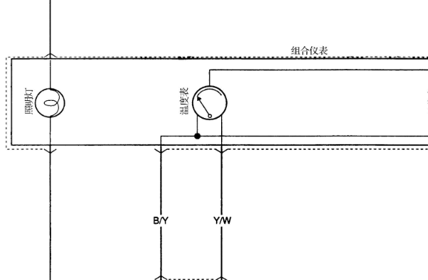 长安之星仪表电路图