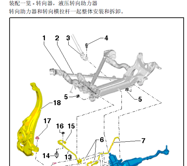 10年奥迪Q5助力转向系统维修手册