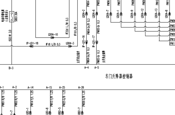 14年东风景逸X5玻璃升降器电路
