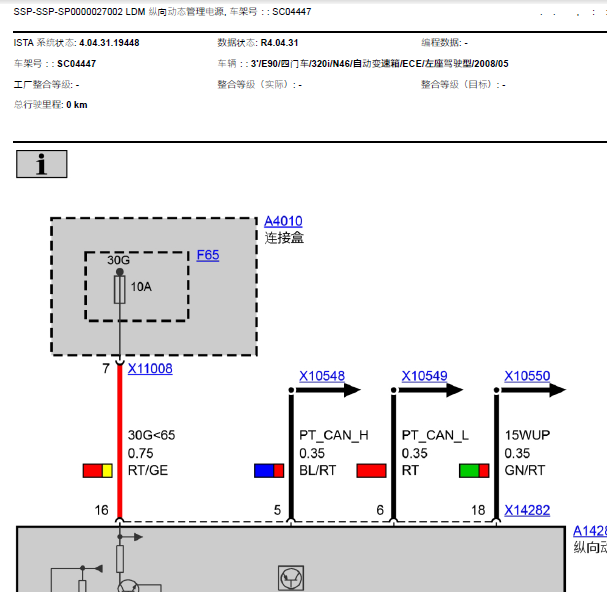 08年宝马320 LDM线路图