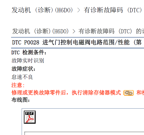 2007年斯巴鲁驰鹏故障码维修资料