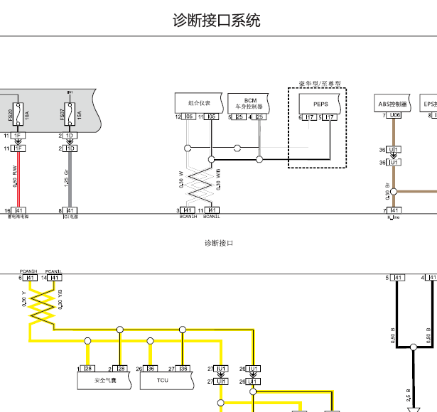 16年力帆迈威诊断电路图