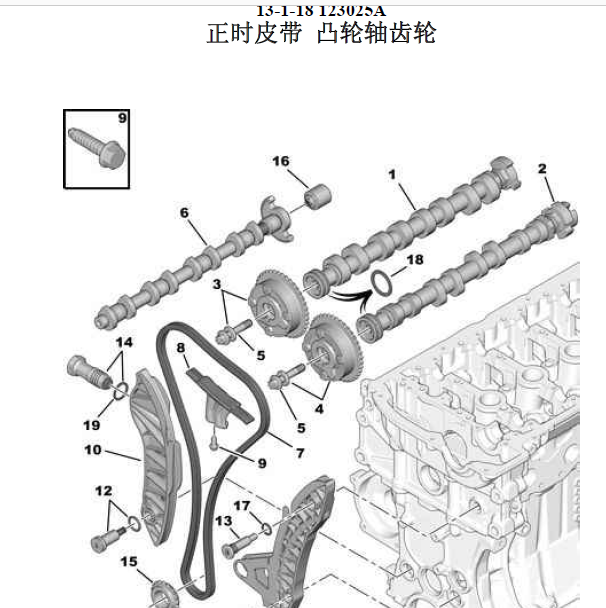 14年雪铁龙谛艾传仕正时