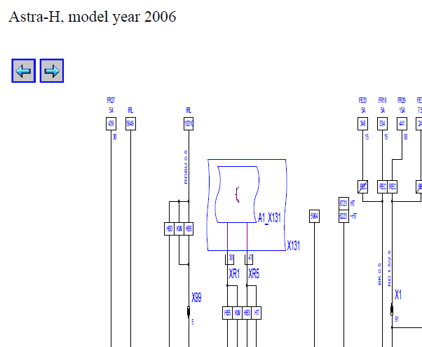 2006年欧宝雅特电源部分电路图