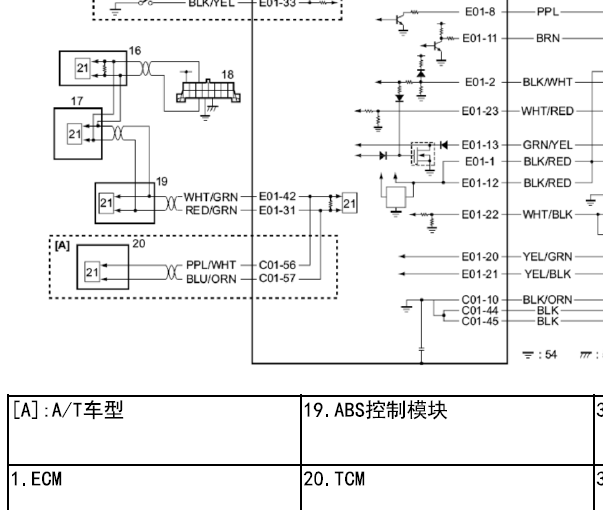 长安铃木奥拓发动机电路图