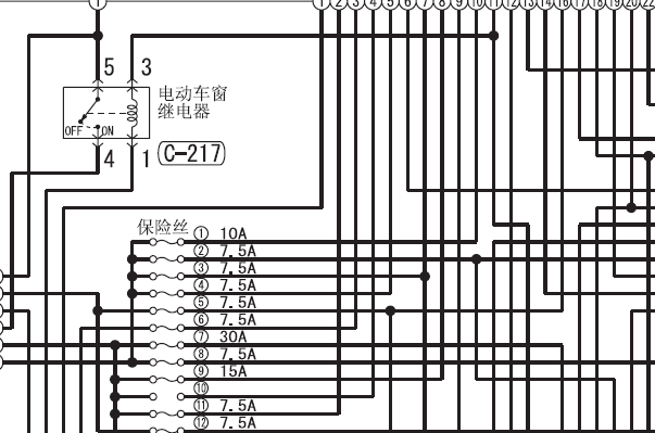 2007年三菱格蓝迪电路图