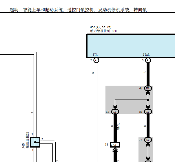 2015年丰田酷路泽智能钥匙电路图