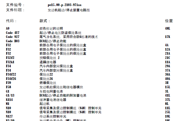 17年奔驰GLA45启停电路图