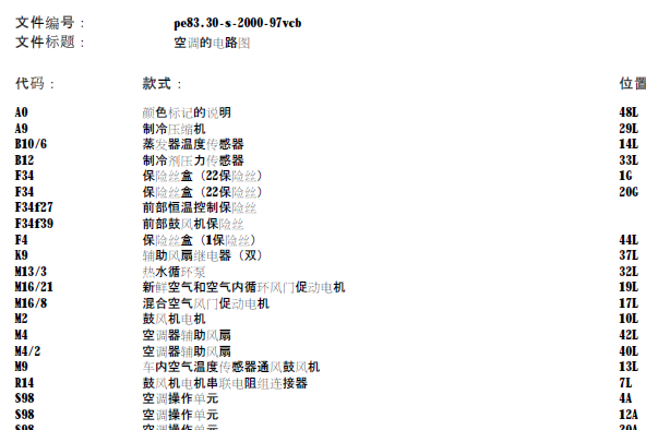 15年奔驰威霆空调电路