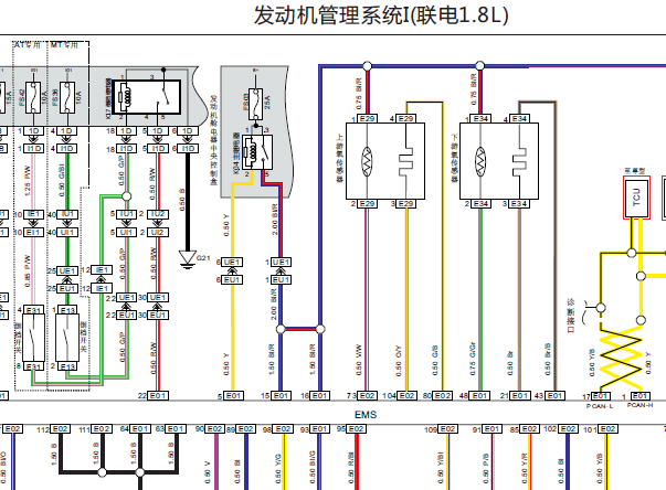 2017年力帆迈威发动机电路图