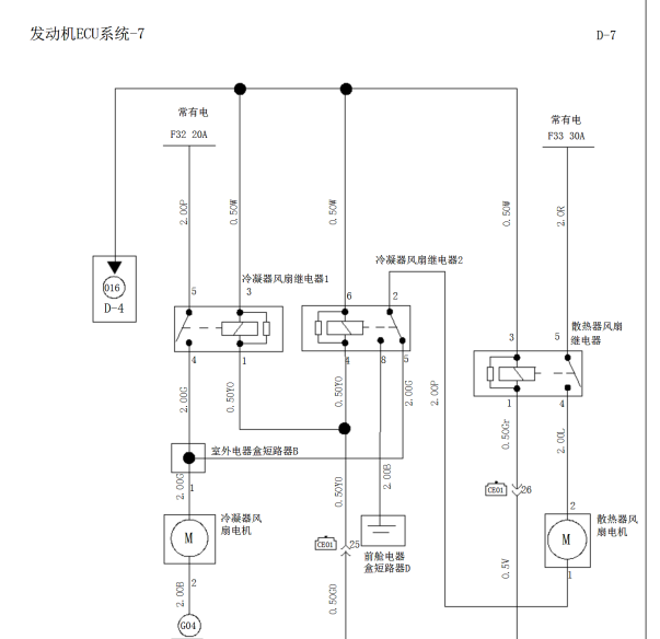 12年江淮和悦发动机线路图
