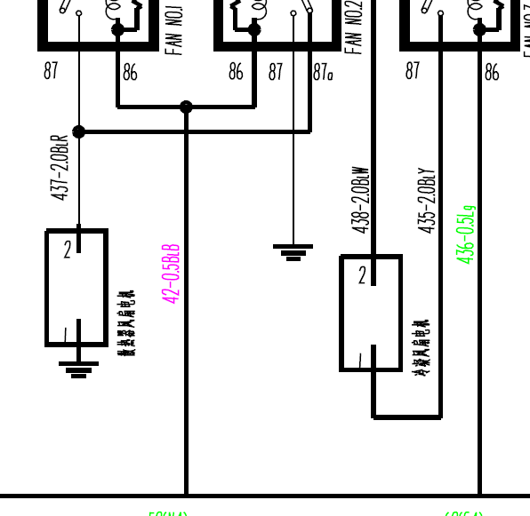 吉利MR479Q发动机电路图
