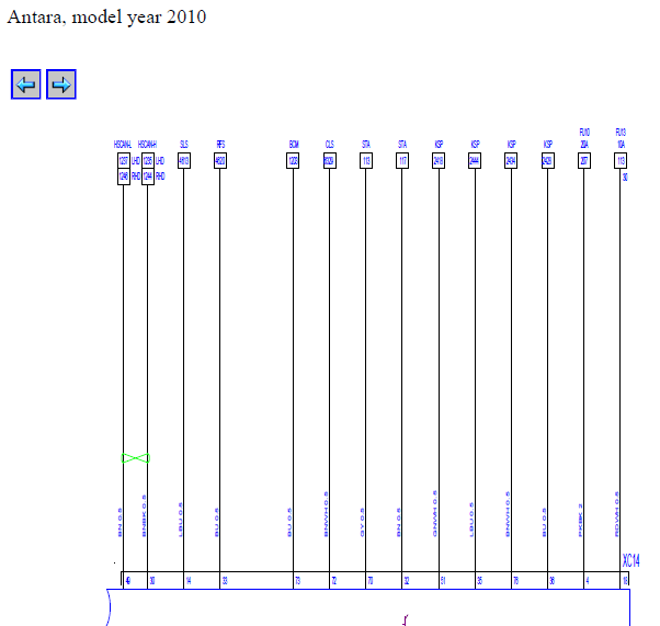 2010年欧宝安德拉发动机电路图