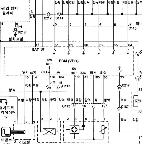 伊思坦纳M161G23D发动机线路图