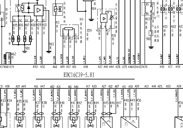 GW2.5TCI发动机电路图