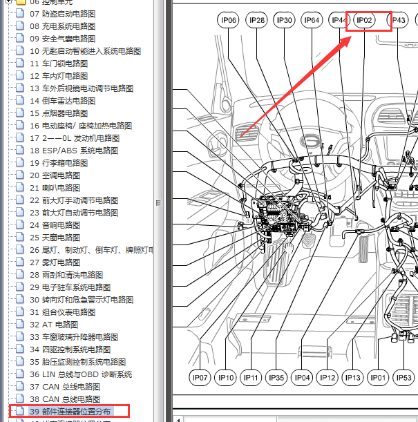 2010-2012年传祺GS5启动开关位置