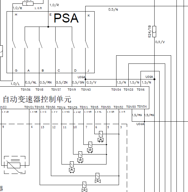 中华骏捷1.8全车线路图