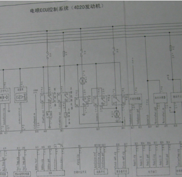 12年长城哈弗H6 2.0柴油发动机电路图