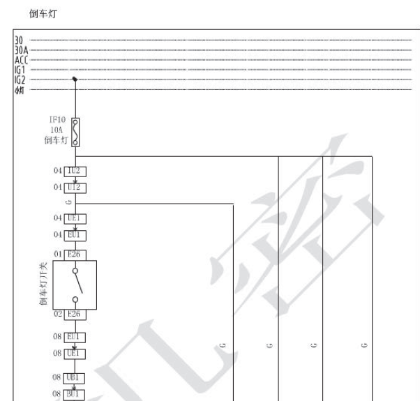 15年北汽幻速S2车灯电路图