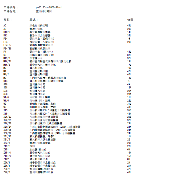 13年奔驰威霆空调线路图