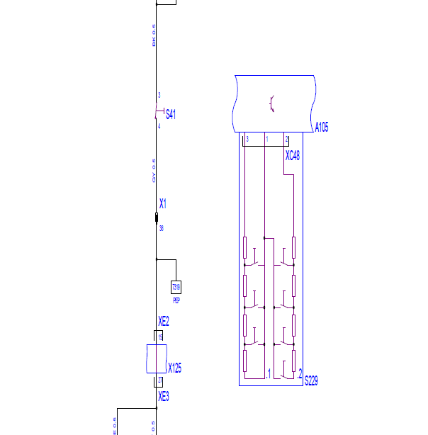 08年欧宝赛飞利离合器相关线路图
