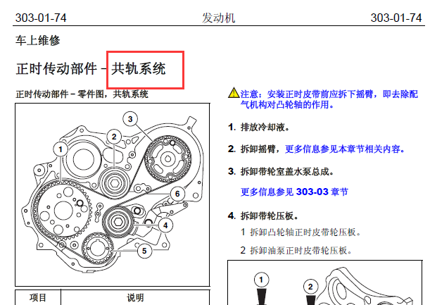 江铃宝典JX493ZLQ4F发动机维修手册
