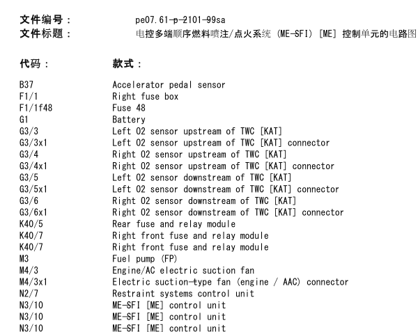 02-06年奔驰S350点火系统电路图