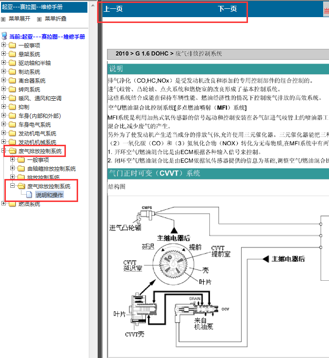 2010年起亚赛拉图可变气门正时资料
