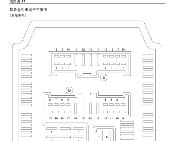 2012-2016年长城C50保险丝和继电器资料
