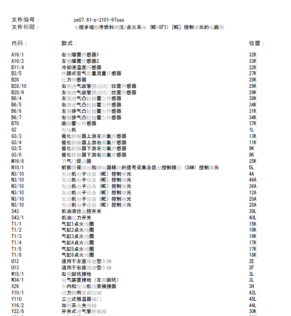 12年奔驰S400L发动机线路图