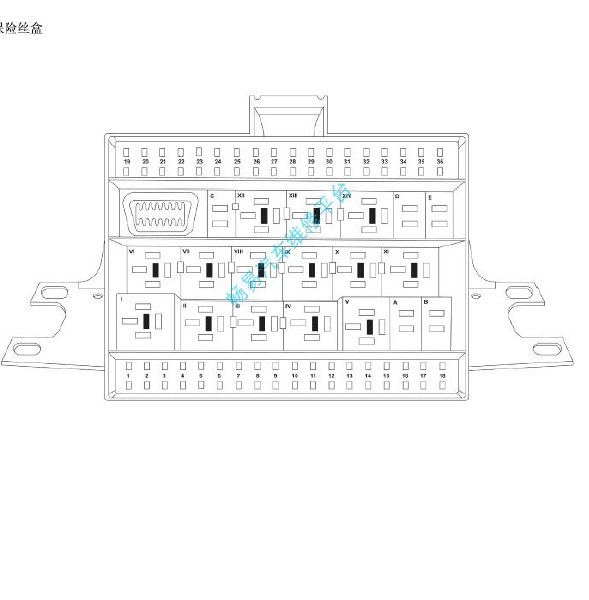 10年全顺保险丝分布