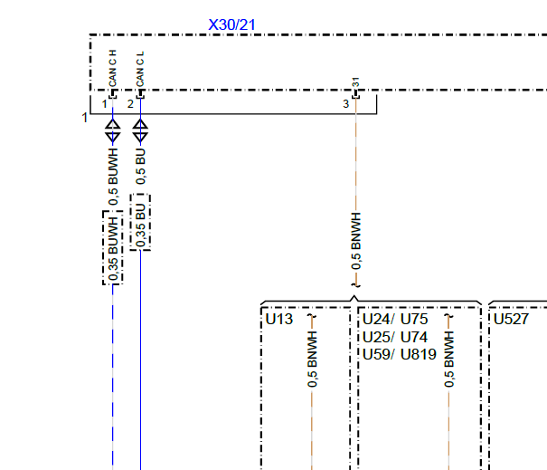 2010年奔驰GLK300网络电路图